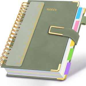 Hardcover Spiral Notebook College Ruled, 8