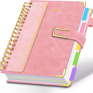 Hardcover Spiral Notebook College Ruled, 8