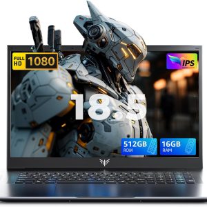 18.5 Inch Gaming Laptop with 8000 mAh Battery,16GB DDR4 RAM 512GB SSD