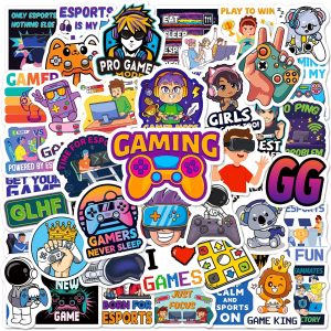 200PCS Gaming Stickers, Esports Gamer Decals