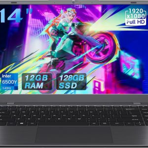 2026 NEW Laptop, 6500Y CPU Up to 3.40GHz, 12GB RAM, 256GB SSD