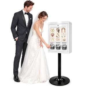 3-Column Sticker & Tattoo Vending Machine with 50 Tokens, 30 Card Sleeves