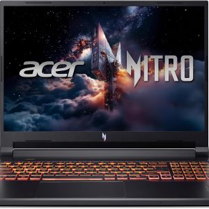 Acer Nitro V Gaming Laptop | Intel Core 7 Processor 240H | NVIDIA GeForce RTX 5050 Laptop GPU | 16" WUXGA IPS 180Hz Display | 16GB DDR5 | 1TB Gen 4 SSD | Wi-Fi 6 | Backlit KB | ANV16-72-73EW