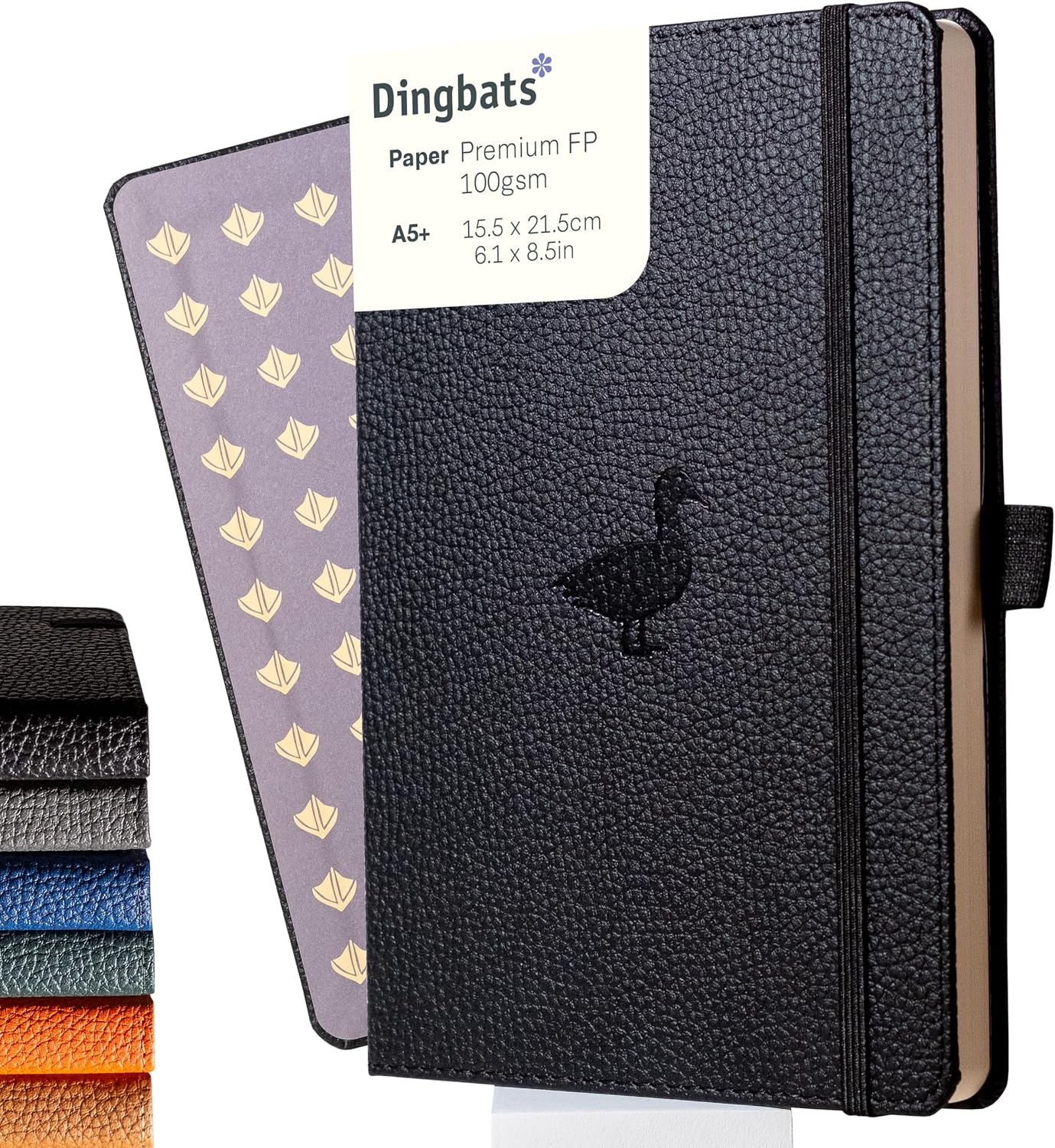 Dingbats-Wildlife-Plain-Writing-Journal-Notebook-A5-Vegan-Leather.jpg