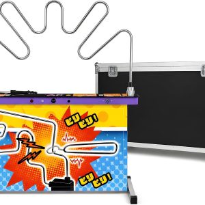 Giant Buzz Wire Game with Digital Timer, 2 Loops & Flight Case