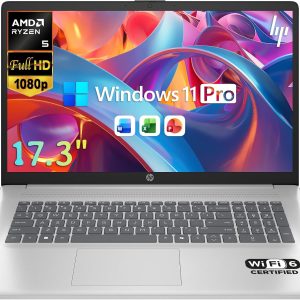 HP 17 Inch FHD Laptop Computer 2026 Business Student, 8GB RAM 756GB Storage