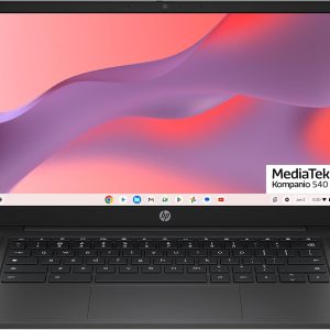 HP Chromebook 14, MediaTek Kompanio 540, 4 GB RAM, Mica Silver