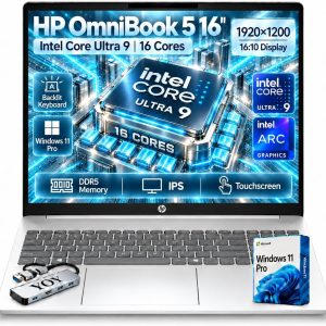 HP OmniBook 5 16" Touchscreen Laptop|Intel Core Ultra 9|32GB DDR5 2TB SSD
