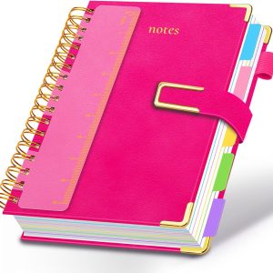 Hardcover Spiral Notebook College Ruled, 8