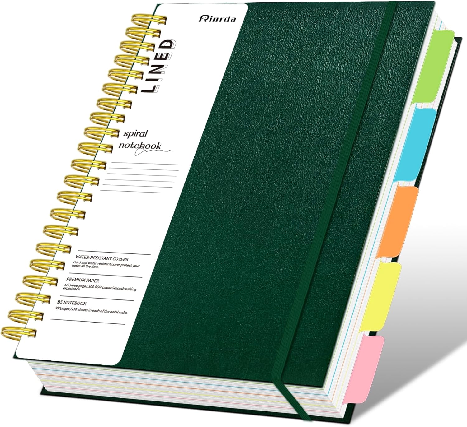 Hardcover-Spiral-Notebook-with-removable-dividers-300-pageGreen.jpg