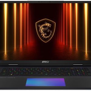 MSI Titan 18 HX AI A2XWJG 18" UHD+ Mini LED 120Hz, Gaming Laptop Computer - Core Black, Intel Core Ultra 9 285HX 2.1GHz; NVIDIA GeForce RXT 5090 GPU 24GB GDDR7; 64GB DDR5 RAM; 2 x 2TB NVMe SSD