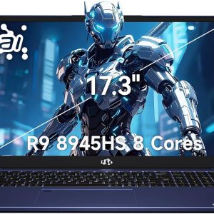 NIMO 17.3 FHD AI Gaming Laptop, Ryzen 9 8945hs 32GB DDR5 5600MHz, 1TB SSD