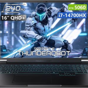 THUNDEROBOT Radiant S 16 Intel Core i7-14700HX 5060 32GB+1TB Gaming Laptop